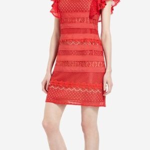 BCBG Max Azria RENATA Lace Sheath Dress